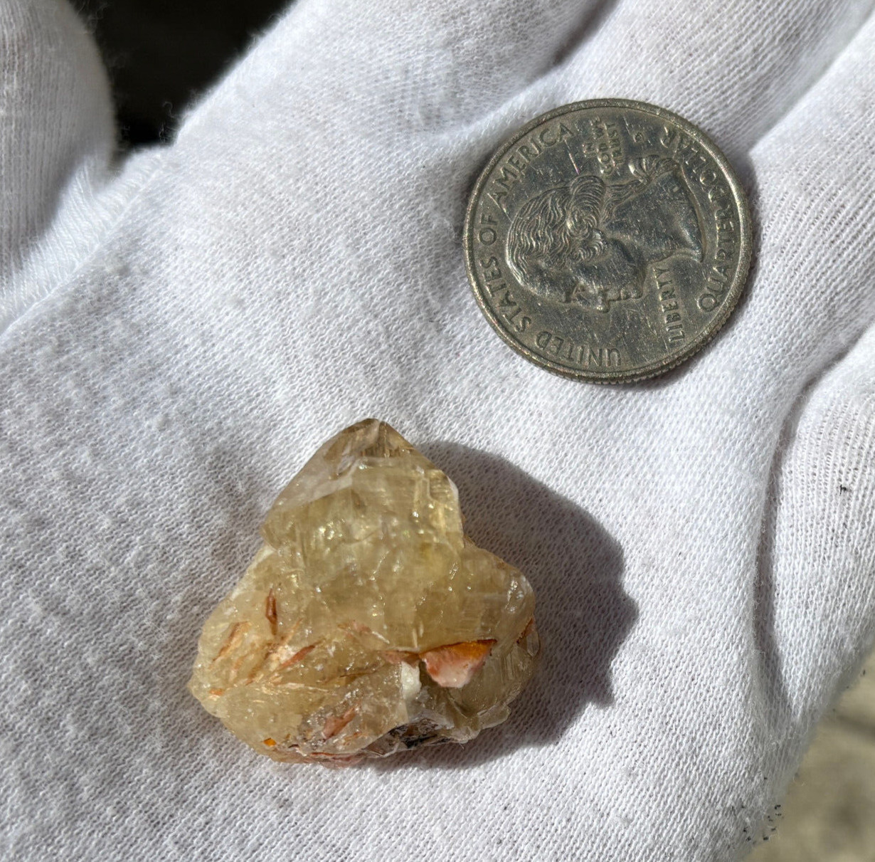 USA SALE SEE VIDEO 37g ETCHED CERUSSITE CERRUSITE CERRUSSITE CRYSTAL BARITE SKEL
