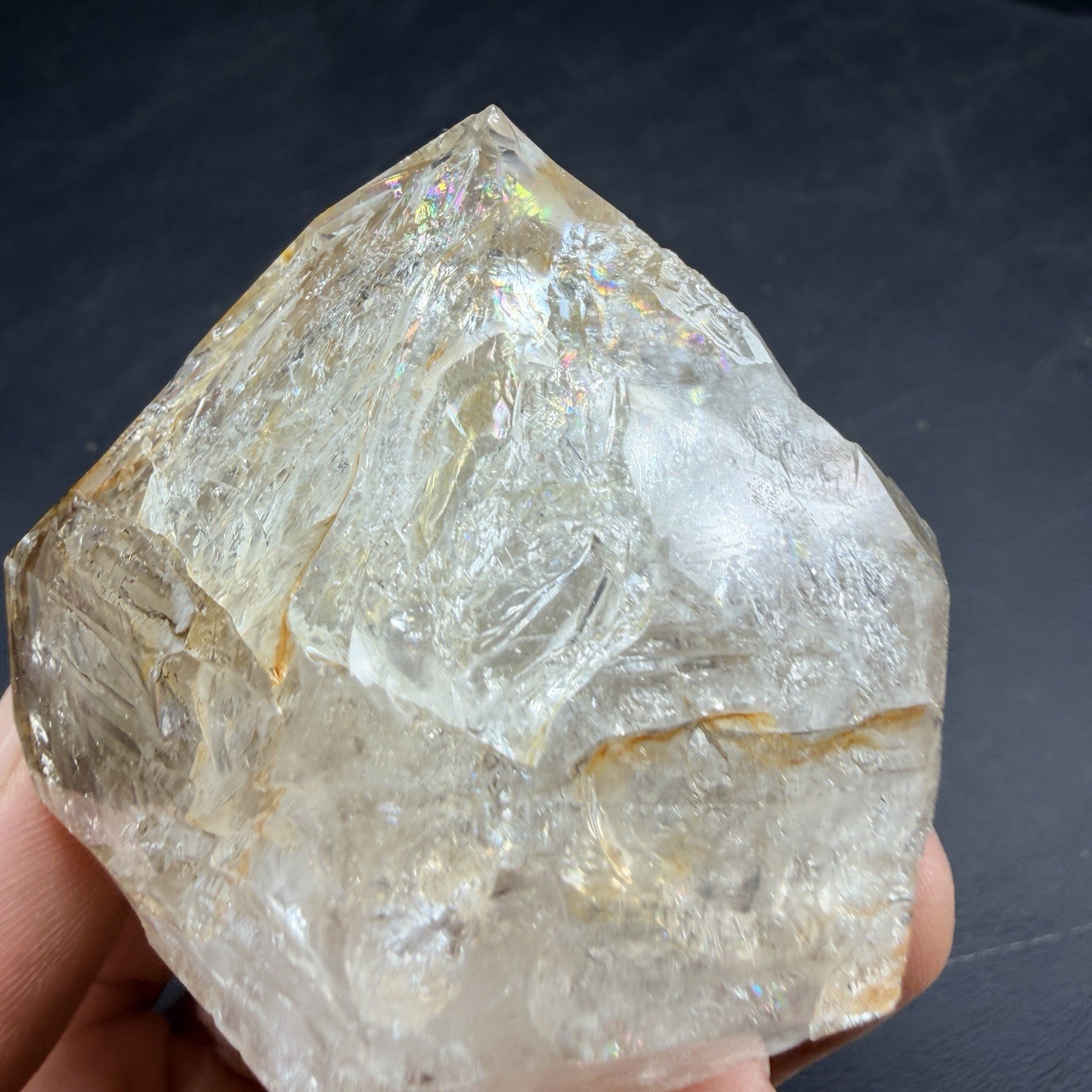 Herkimer Diamond Quartz Crystal Point / New York *VIDEO*