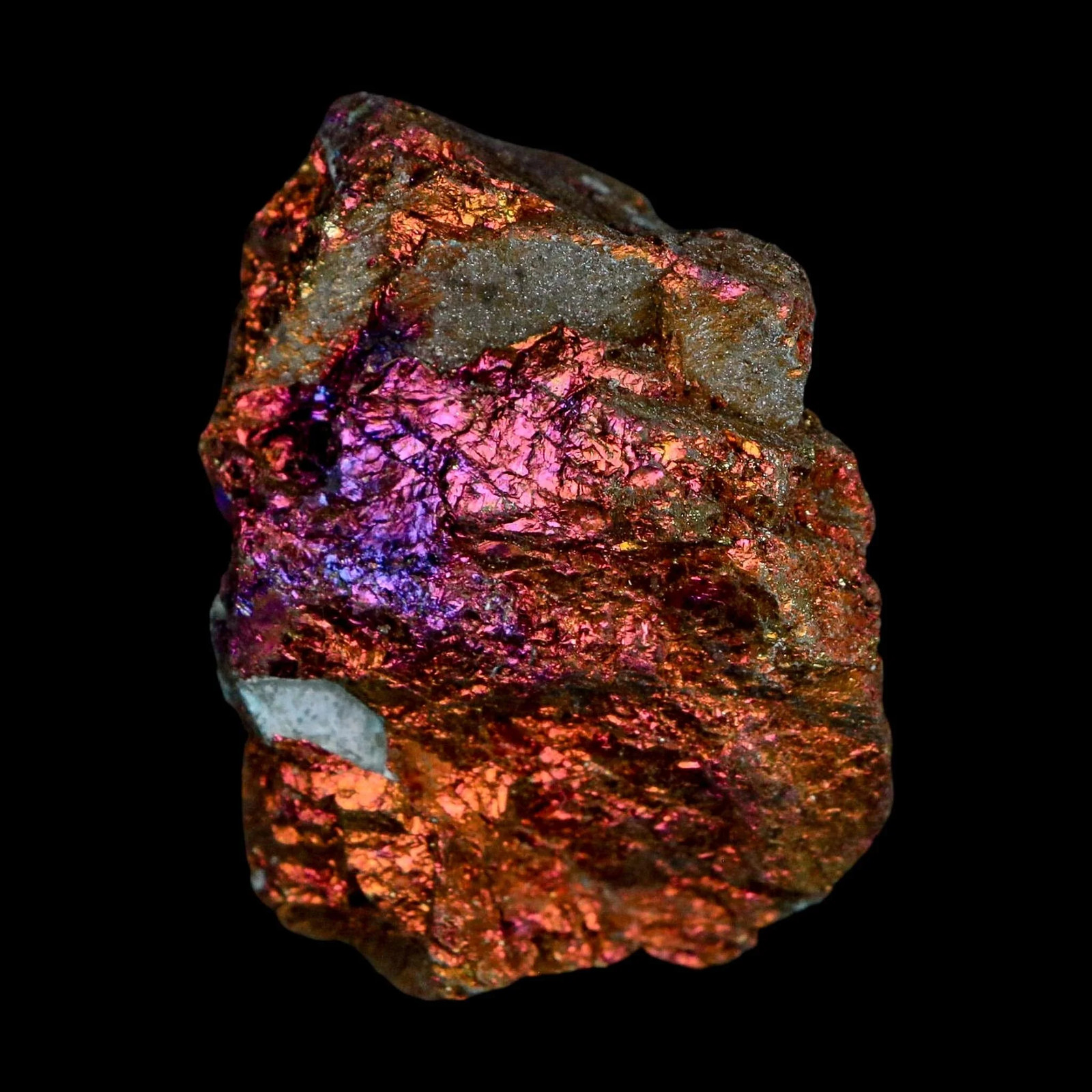 2″ Chalcopyrite Bornite Brilliant Multicolored Peacock Ore Chihuahua Mexico