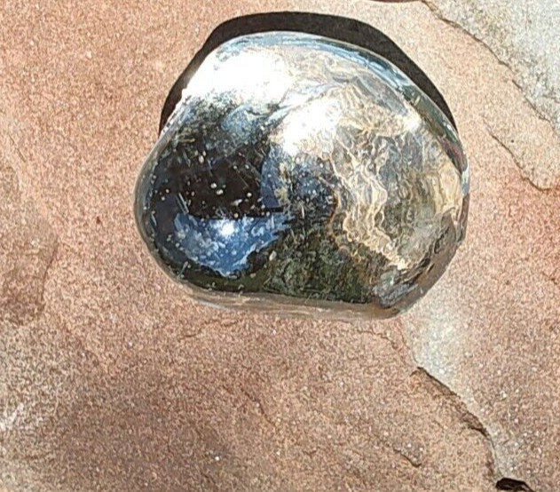 Andara crystal clear Jewel Tone Cabochon Surf Tumbled 5th Dimension chakra