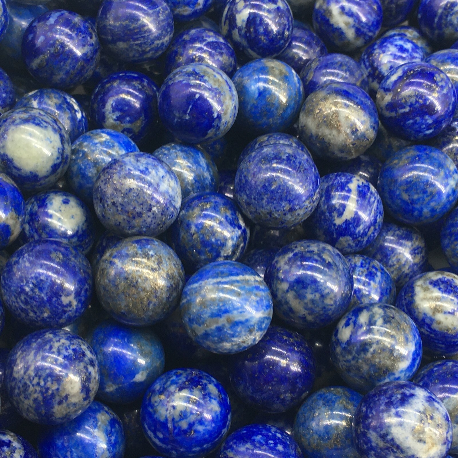 30pc Natural lapis lazuli jasper Quartz hand Carved ball crystal Reiki healing