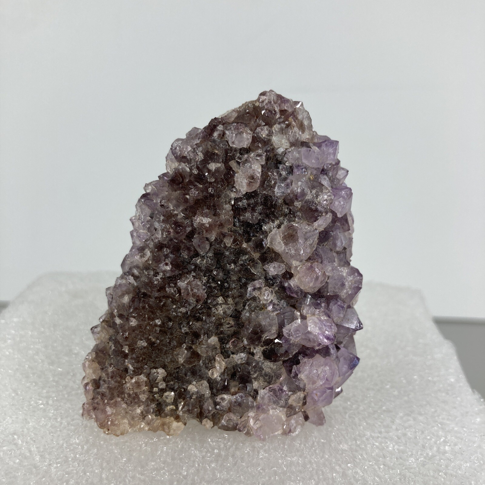 Light Pale Purple Crystal Cluster Geode Rock Quartz 3.6 Ounces 3″ x 2″ Stands Up