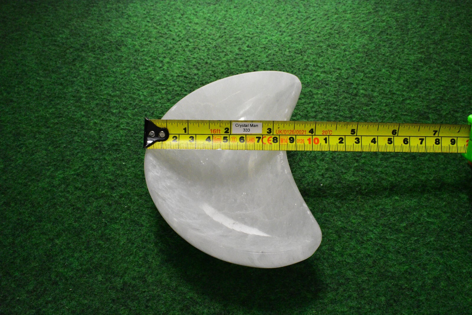 1 Large Selenite Crystal Dish Bowl Cleansing Moon 15x9cm Free Postage UKBUY✔ ✔✔