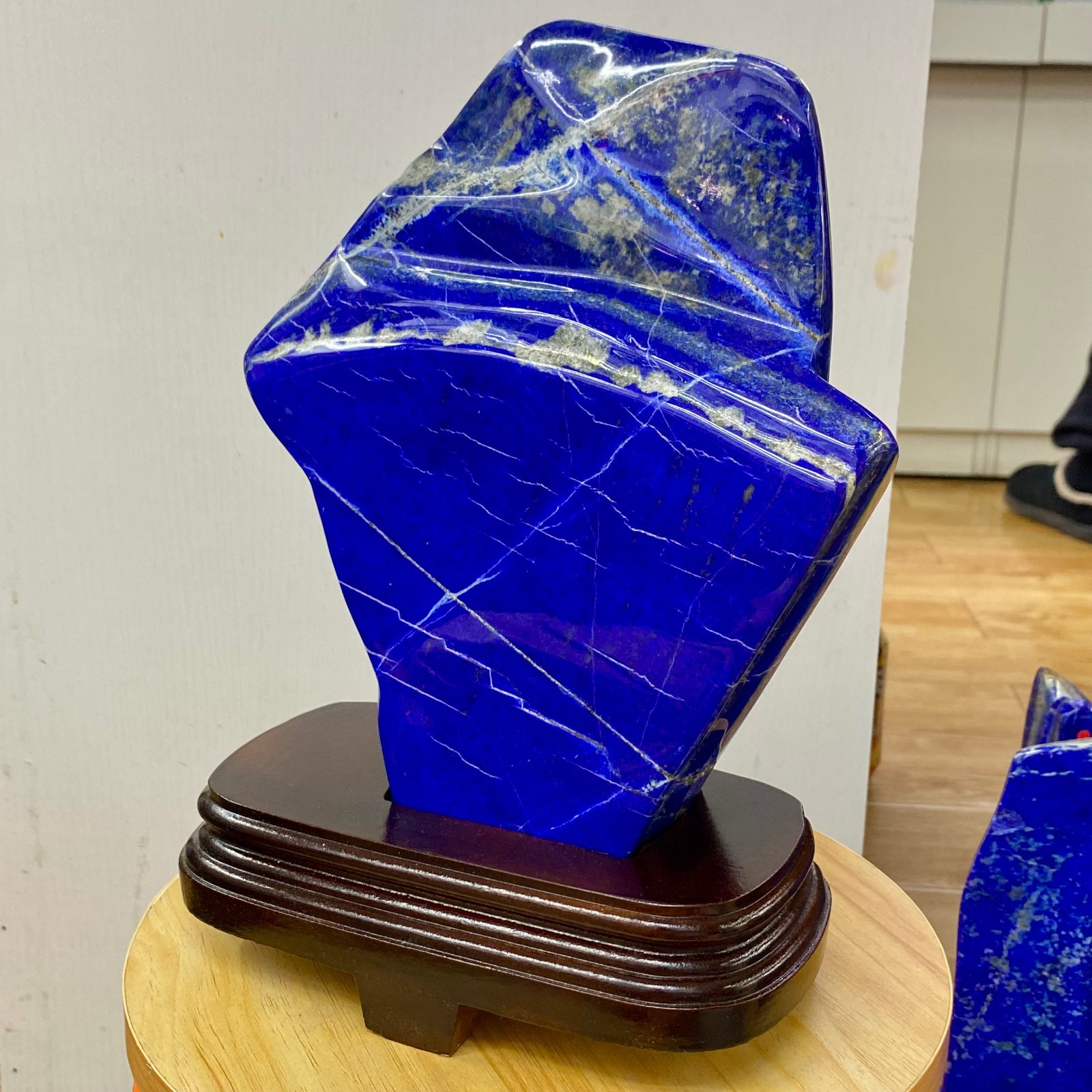 9.19LB LapisLazuli Freeform Polished Rough Tumble Healing Crystal Specimen Stone