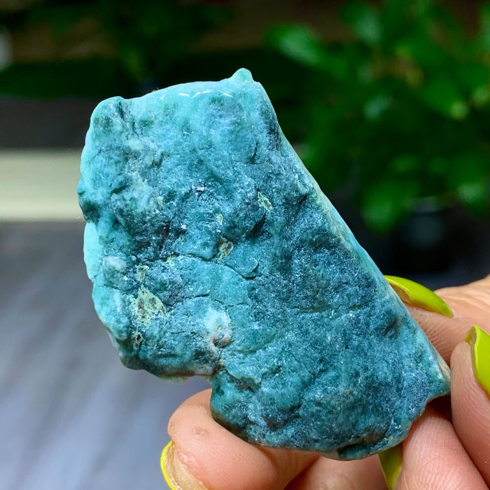 19G Natural larimar/hemimorphite Gorgeous rough raw Crystal Mineral Specimen