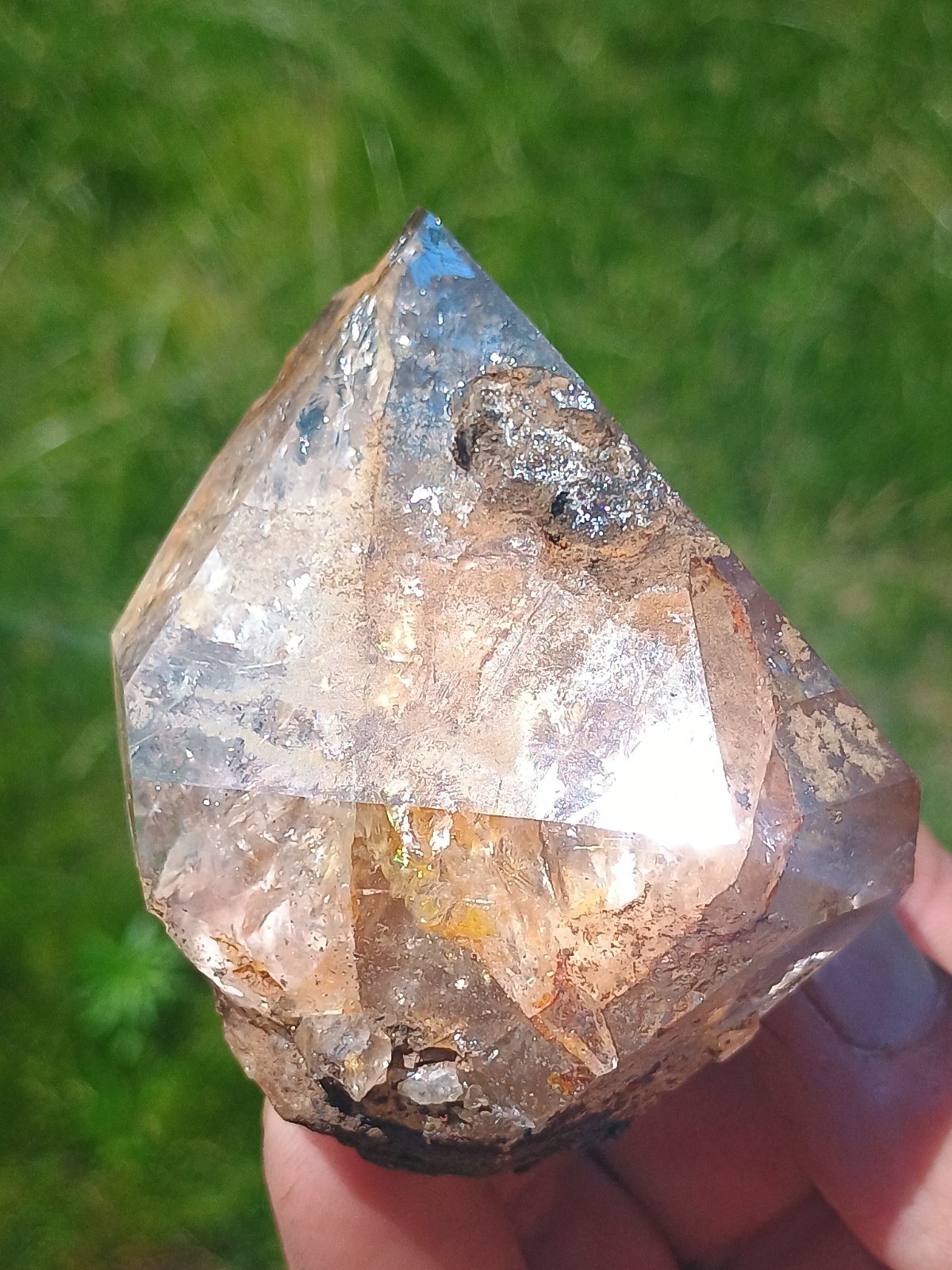 Herkimer 💎 Golden 💛 Healer Miner Direct From NY ❤️
