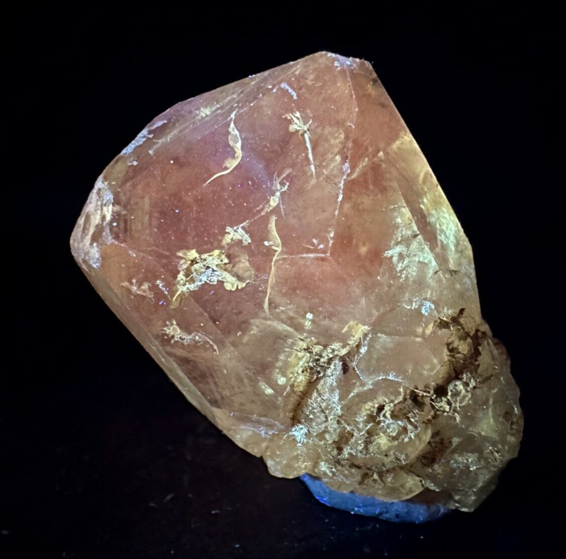 ➤ 1-3/8″ CLEAR “MERCEDES” CALCITE Pleasant Ridge Rensselaer Indiana VIDEO➤429