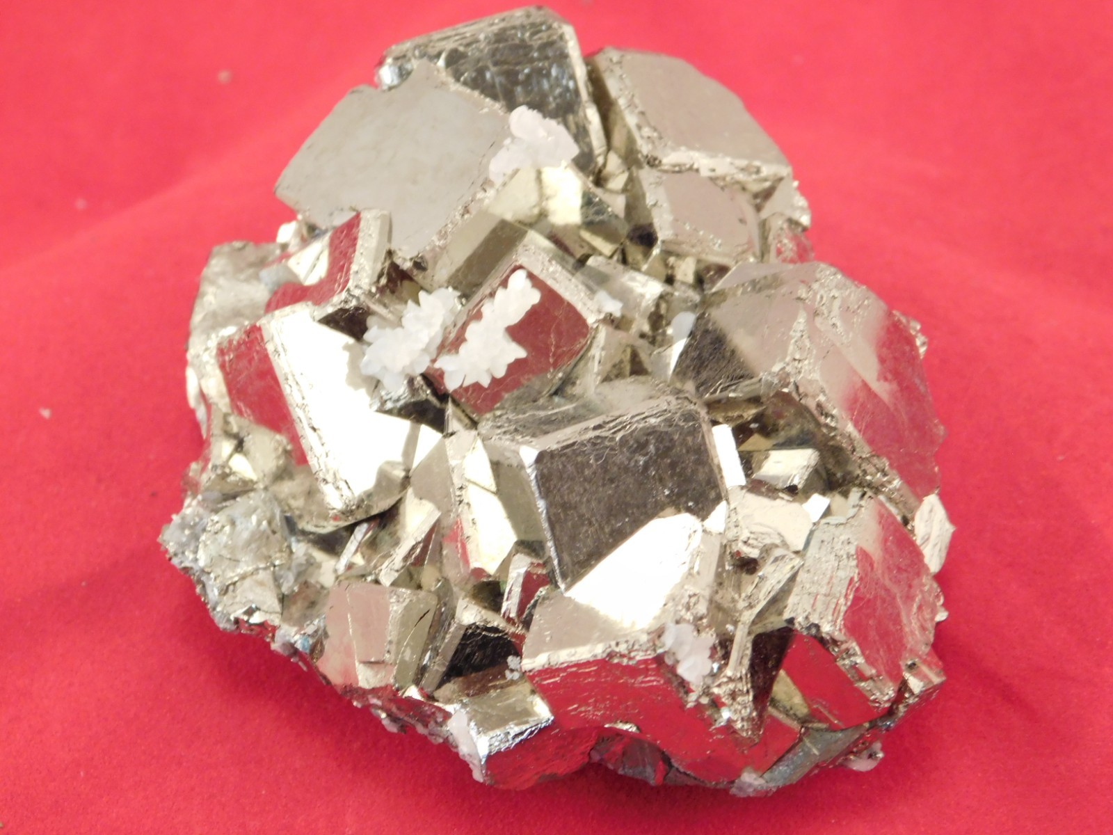 LARGER! PYRITE Crystal CUBE Cluster 100% Natural Huanzala Mine Peru 414gr