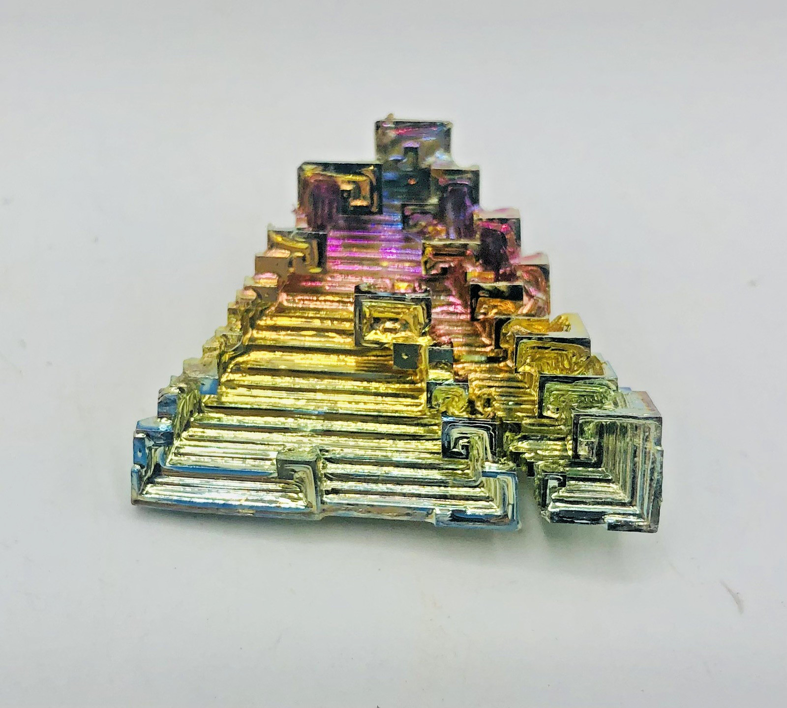 4oz Bismuth Rainbow Crystal Element Bi Gemstone Mineral Specimen West Germany