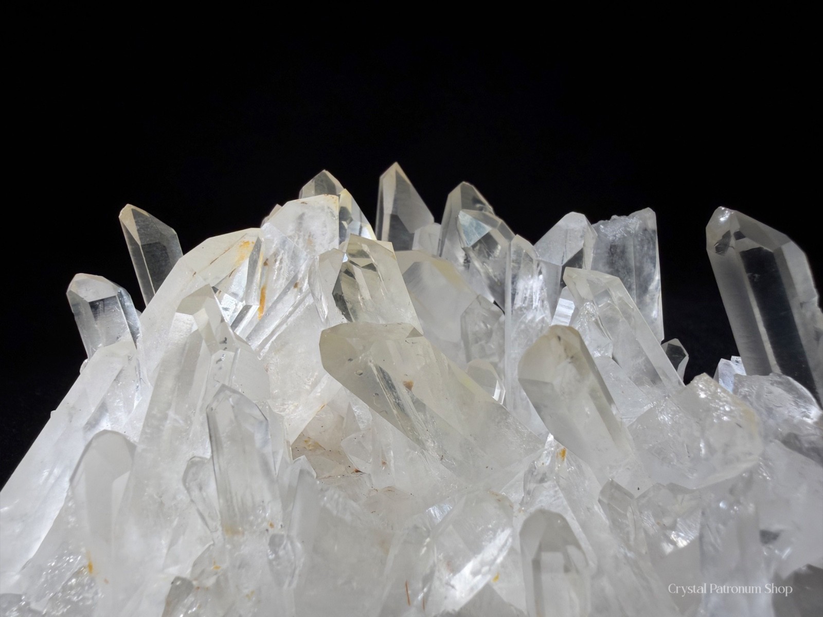 1.2LB Natural Clear White Quartz Crystal Cluster | Multi-Point Specimen