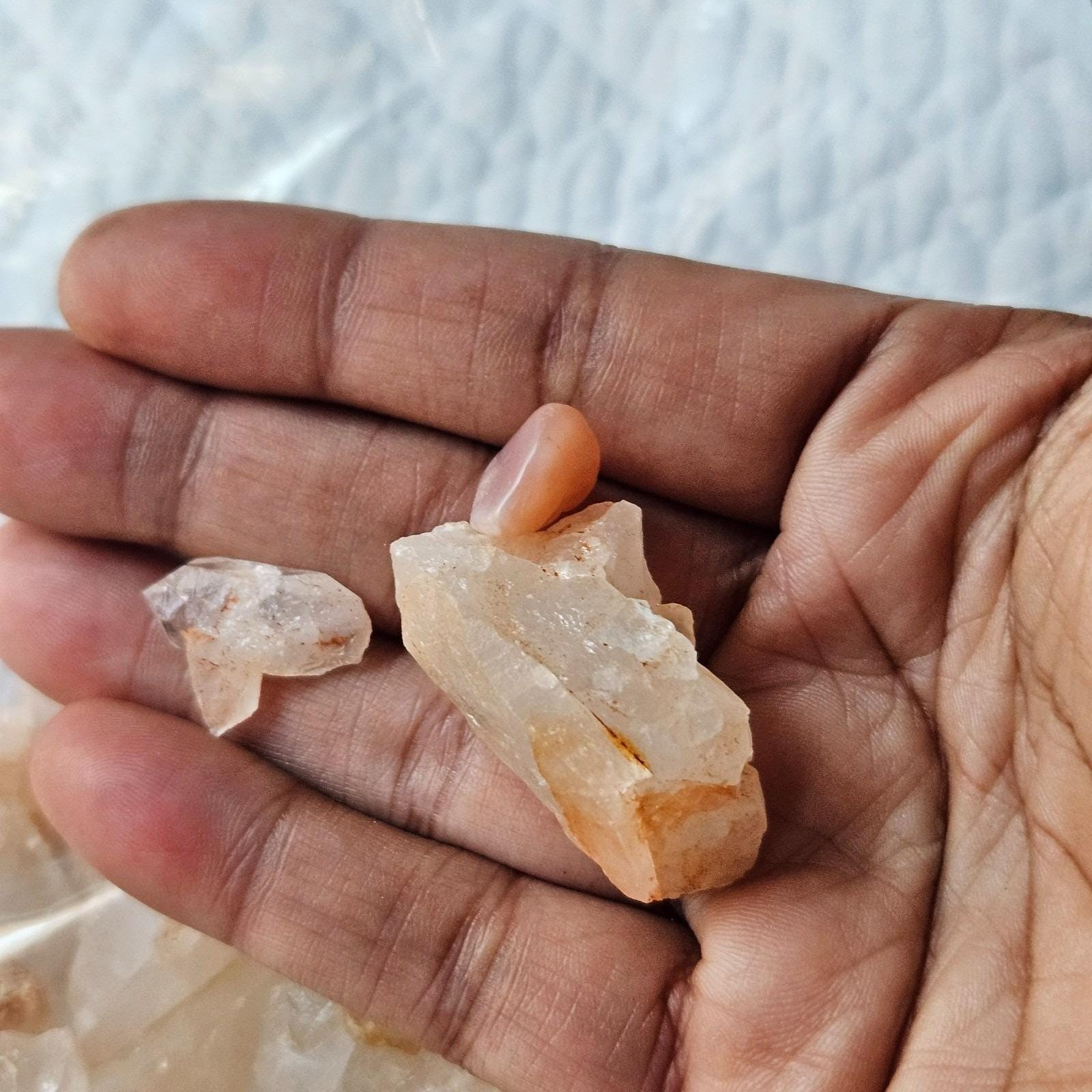 Natural Quartz Crystals Mineral Specimens LOT MIXED