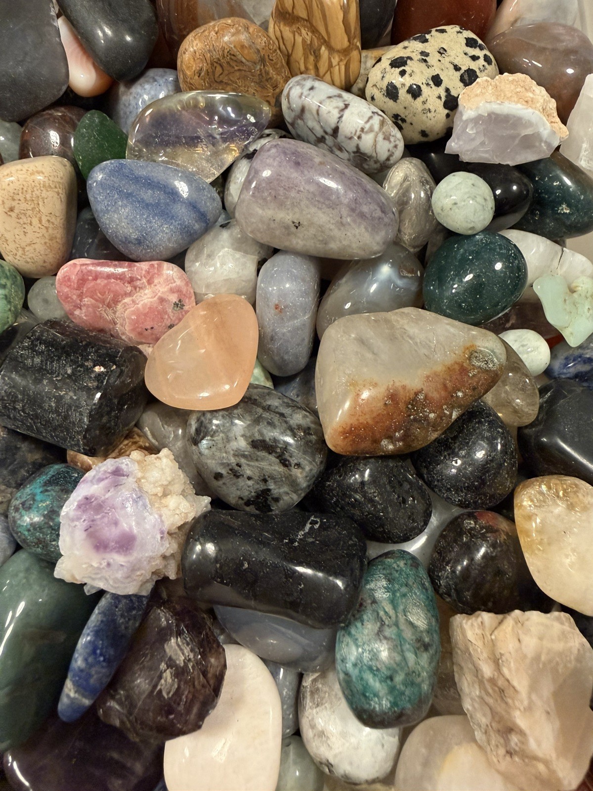 Premium Tumbled Stones Bulk 1 Lb. lots, below wholesale pricing, free shipping