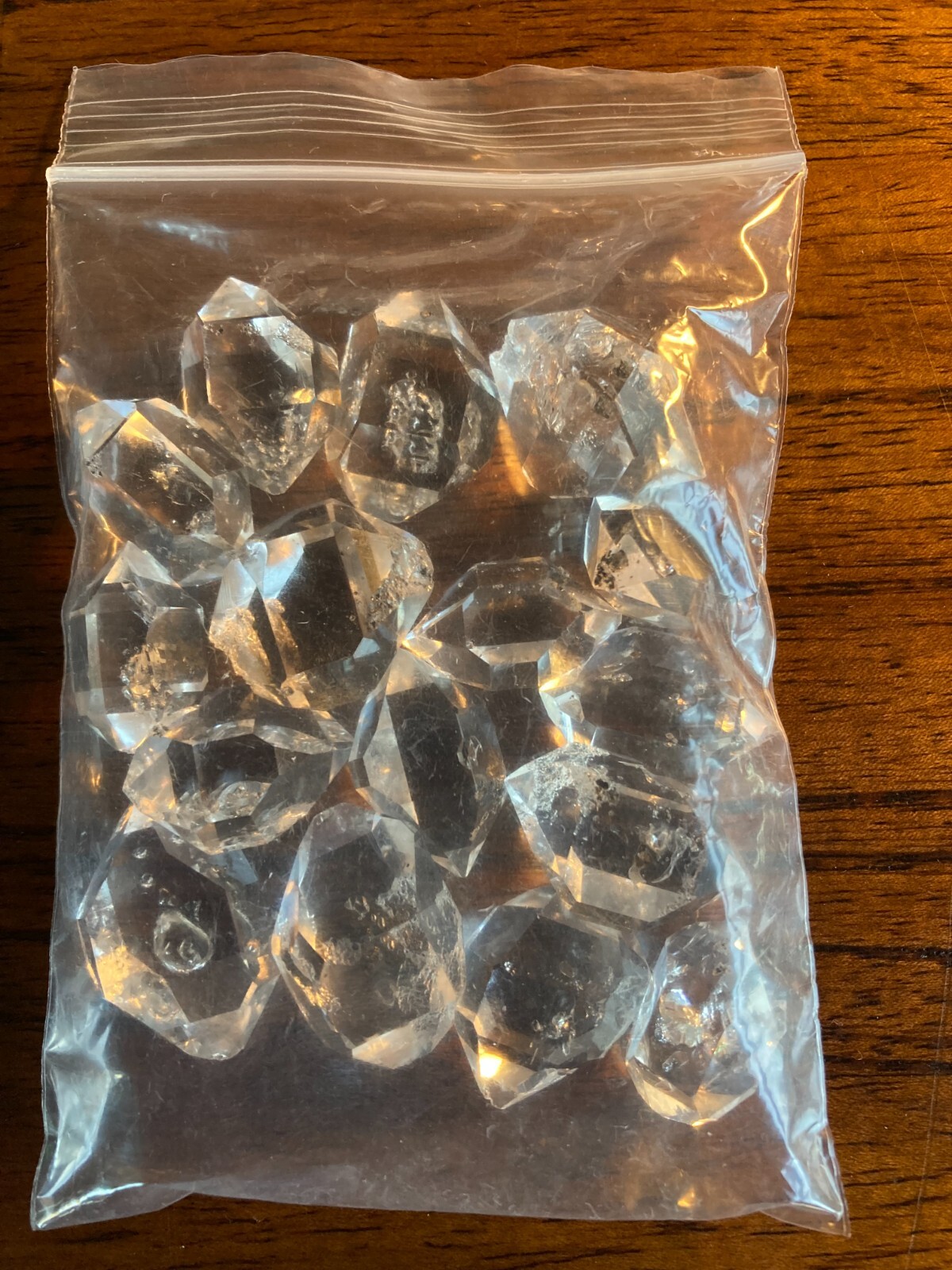ONE Herkimer NY diamond AAA LARGE 20mm to 25mm Jewel grade! 3/4 up to ONE inch