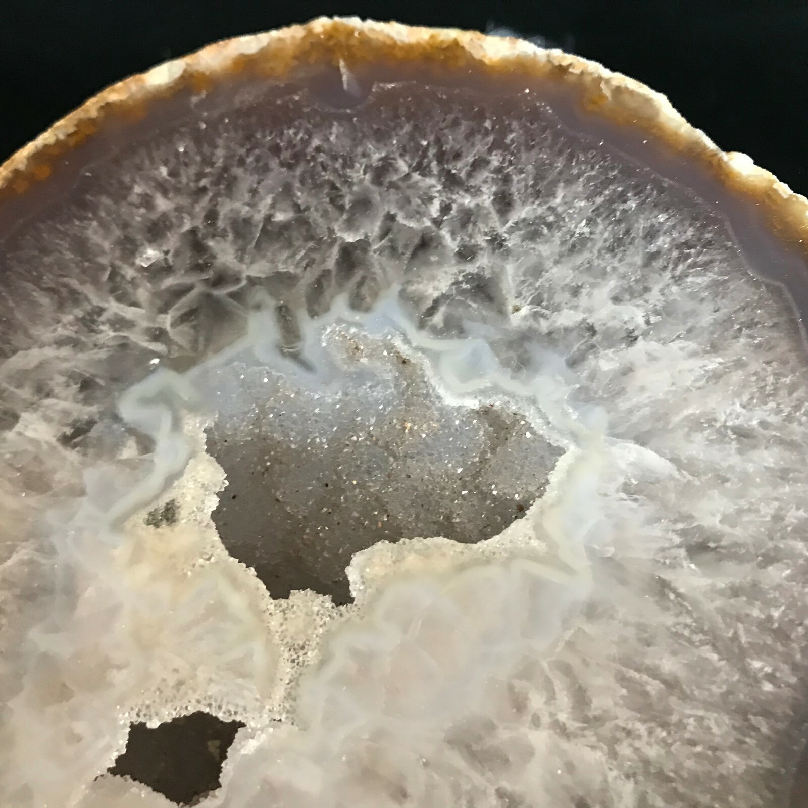 7.0LB Crystal Geode Natural Thunderegg Agate Quartz Mineral Specimens Healing