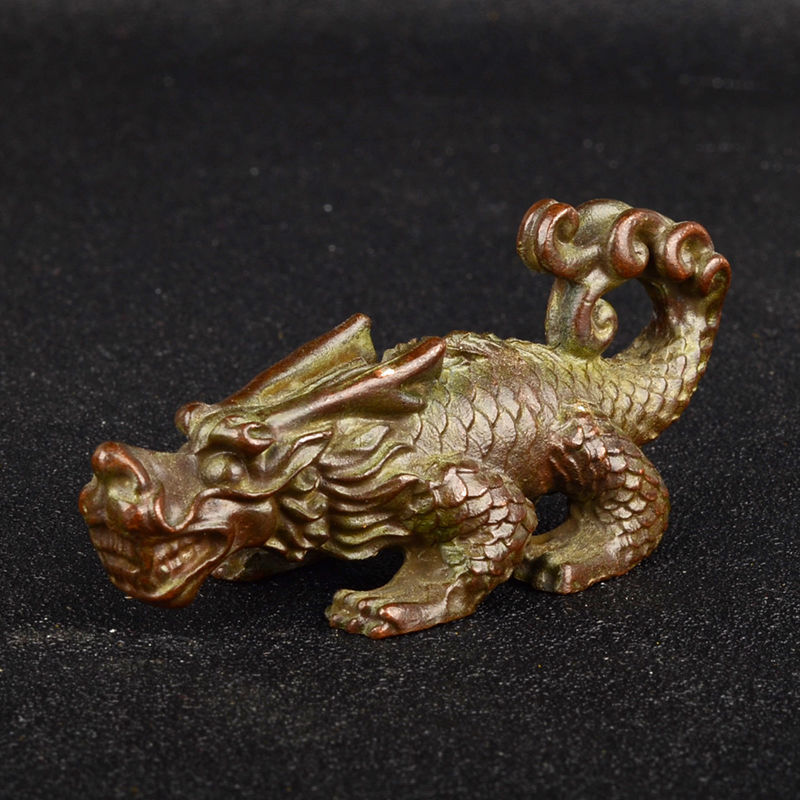 135g Ancient Chinese Handcrafted.Brass Exquisite.The Child of the Dragon.gift.
