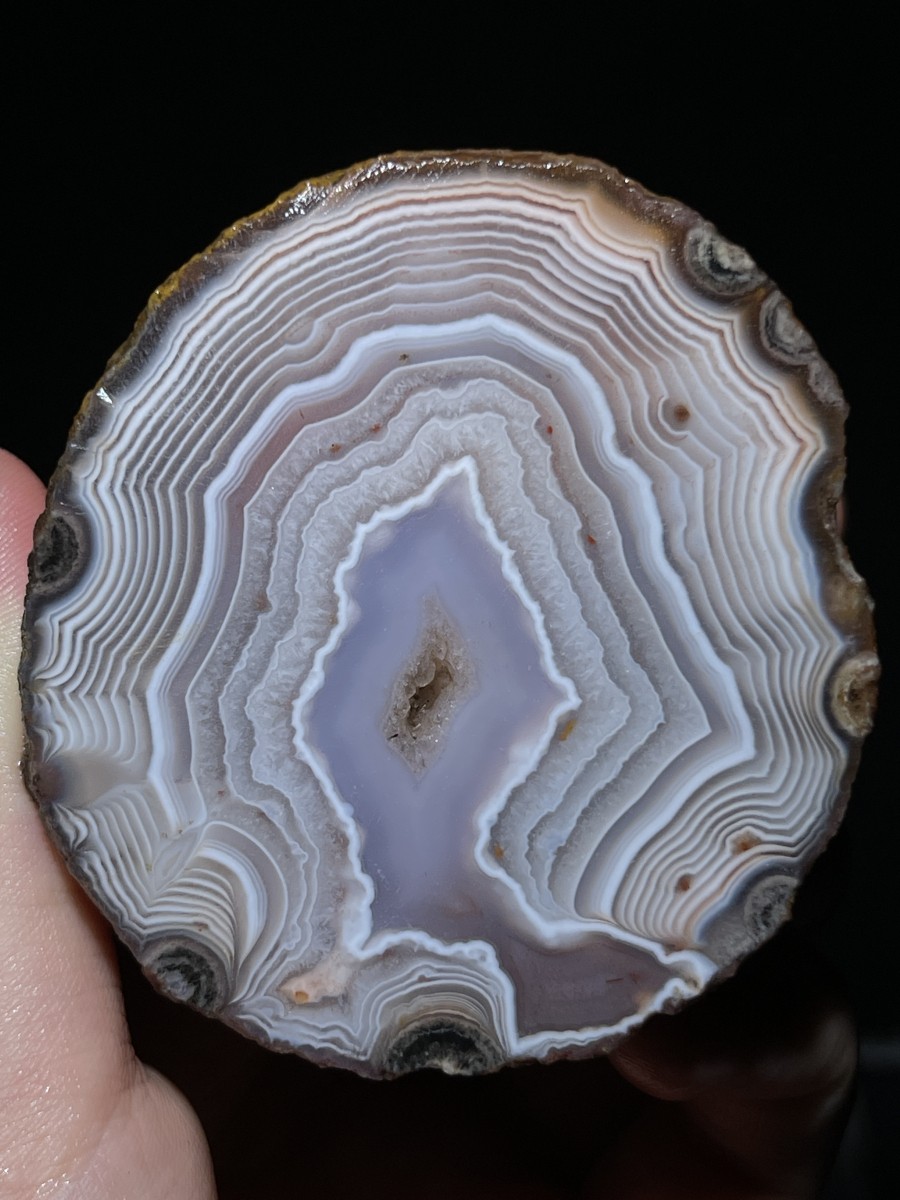 1 Pair pink Rough Unpolished China Agate Nodule Xuanhua crystal 446g 137