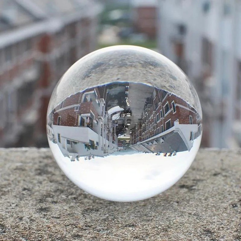60mm Photography Crystal Ball Sphere Decoration Lens Photo Prop Lensball Clear