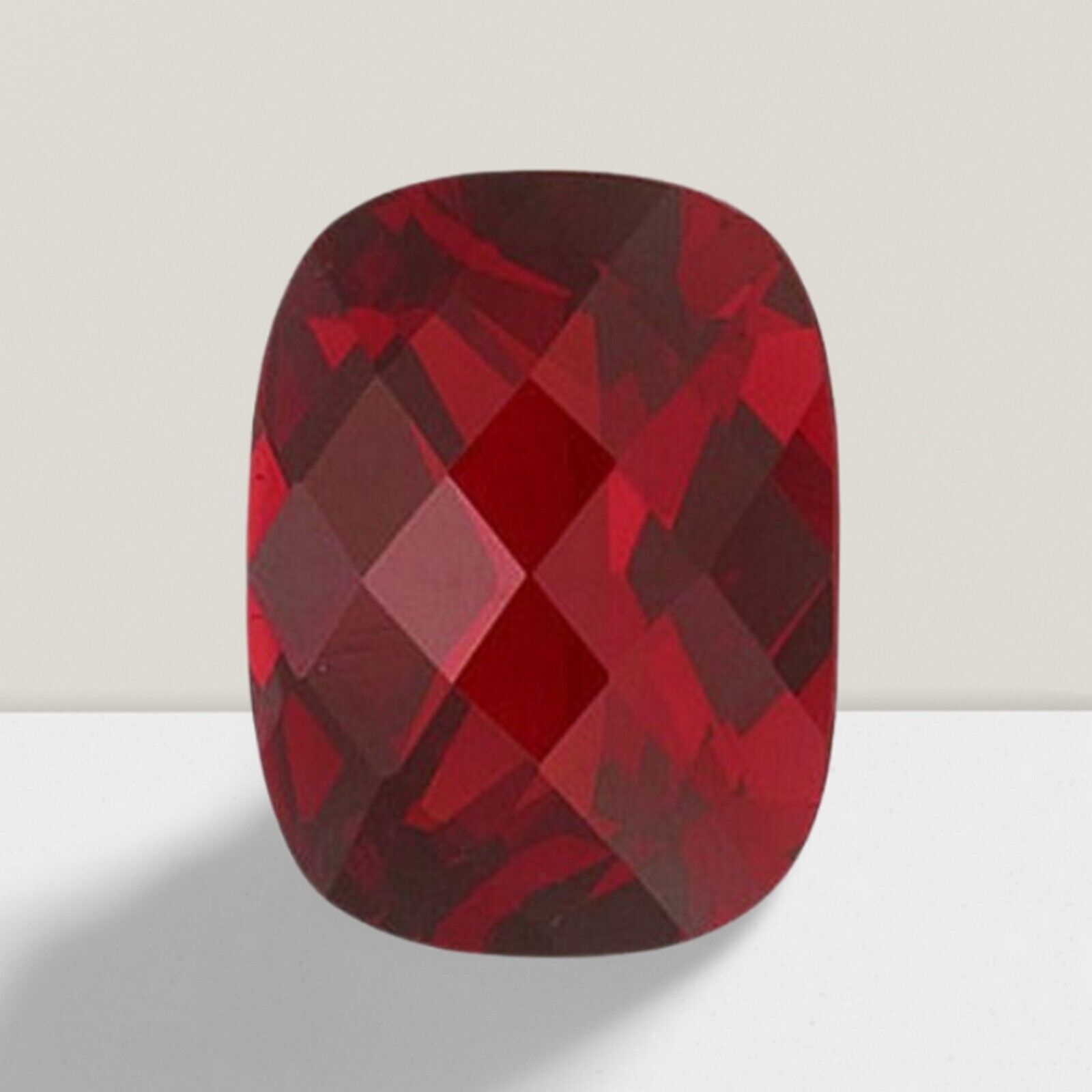 Garnet Cushion Cut Gemstone 6.1 Cts – 14×10 mm AAA+ Loose Gem