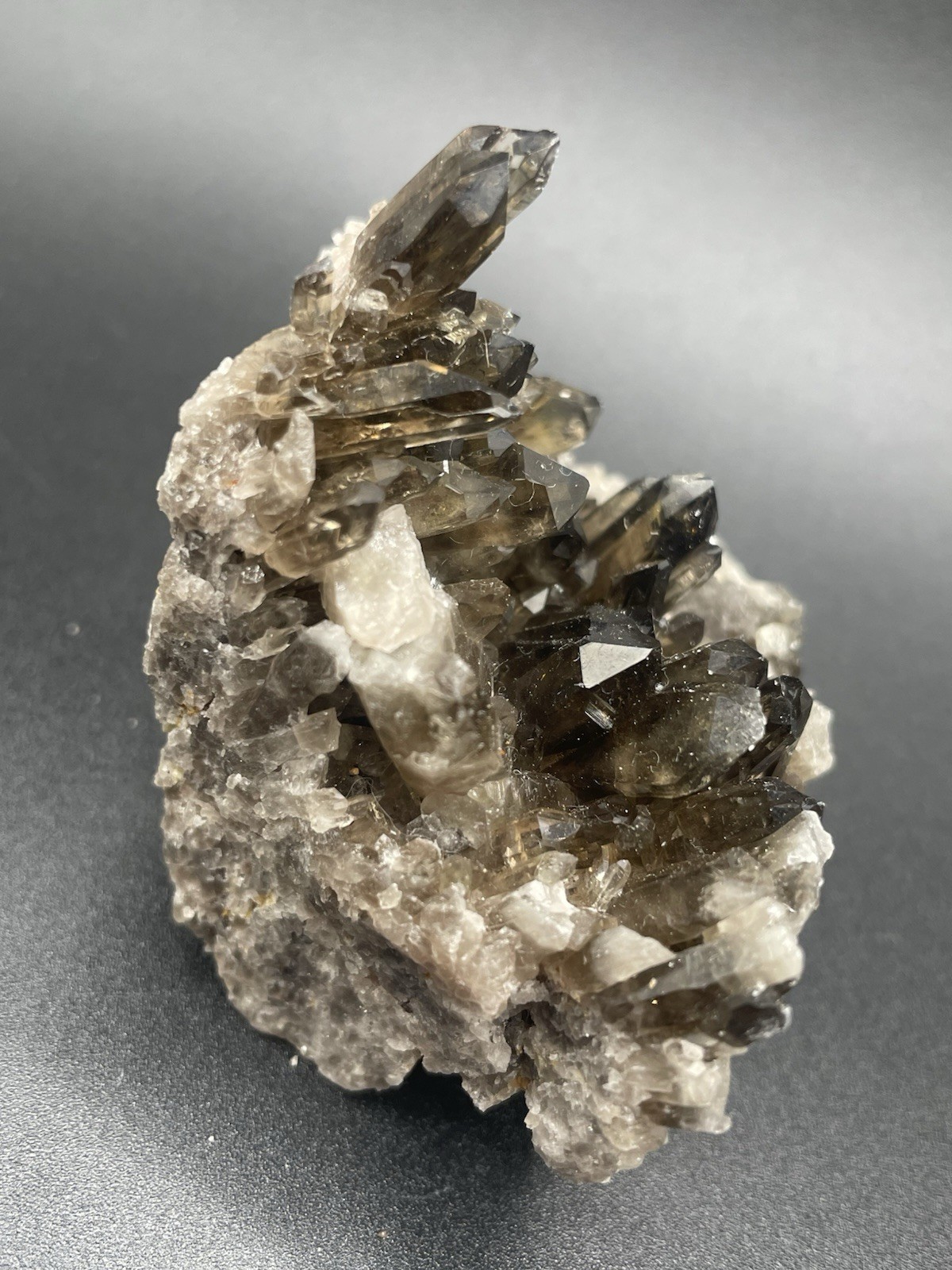 Smoky Quartz Cluster 146g