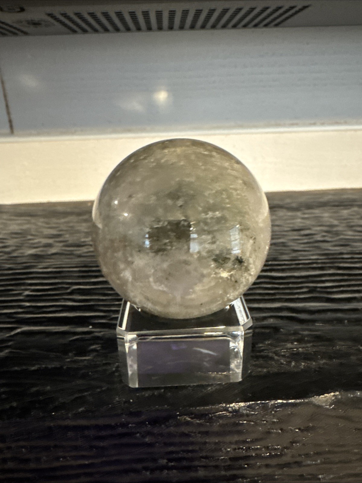 Garden Quartz Crystal Sphere 127 Grams 18 mm