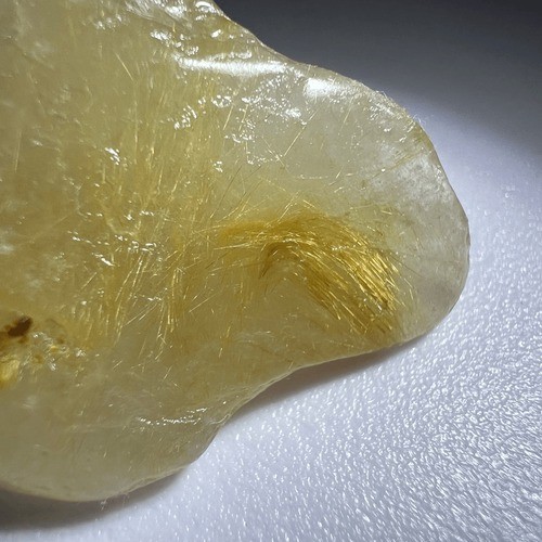 Golden Rutilated Quartz Crystal Freeform