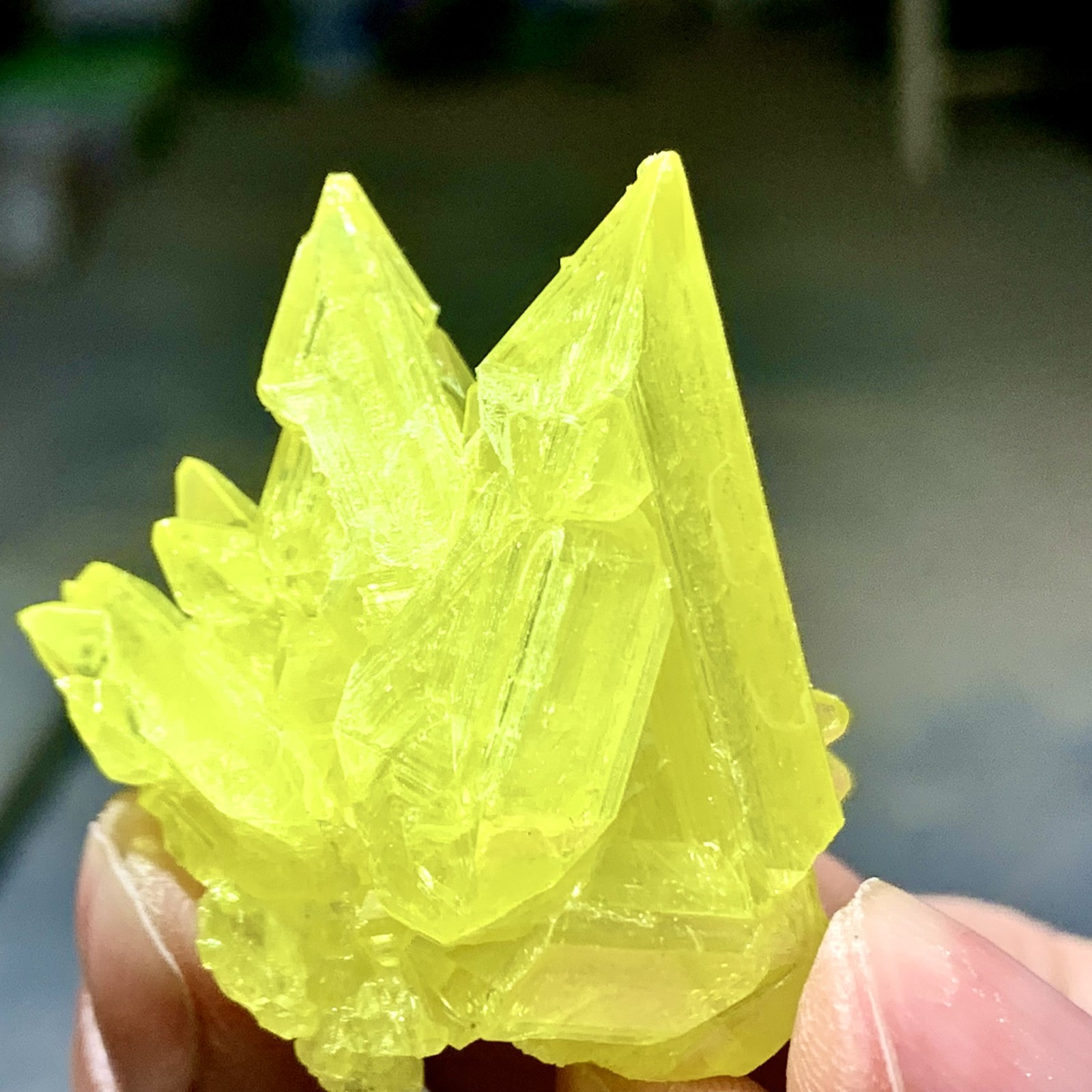 16G Mineral * * Large scale natural sulfur matrix in Sicily