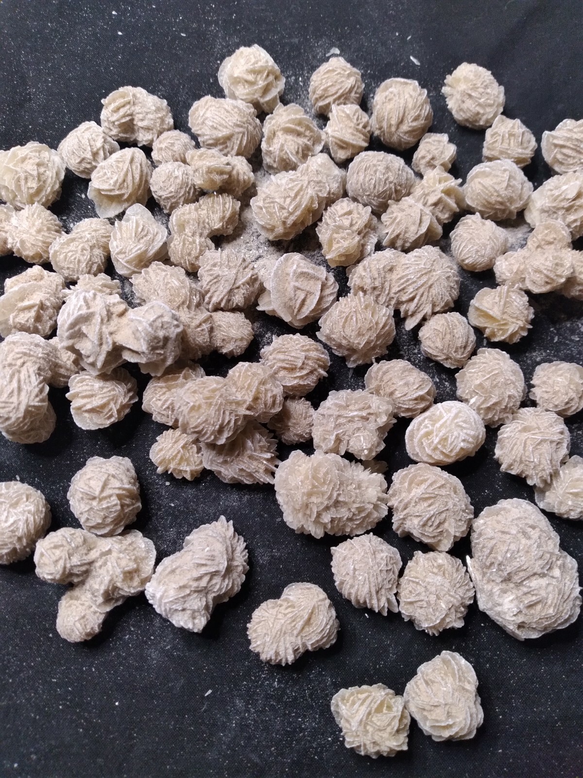 Desert Rose Selenite, 1.25-1.75 Inch Desert Gypsum Rose, Wholesale Bulk Lot