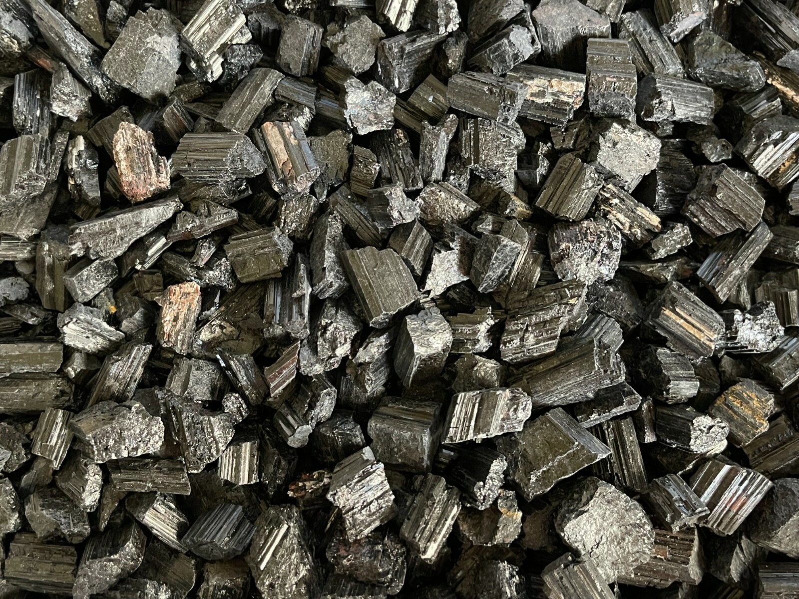 Grade A++ Black Tourmaline Small Raw Natural Stone 0.5″ – 1.25″, Wholesale Bulk