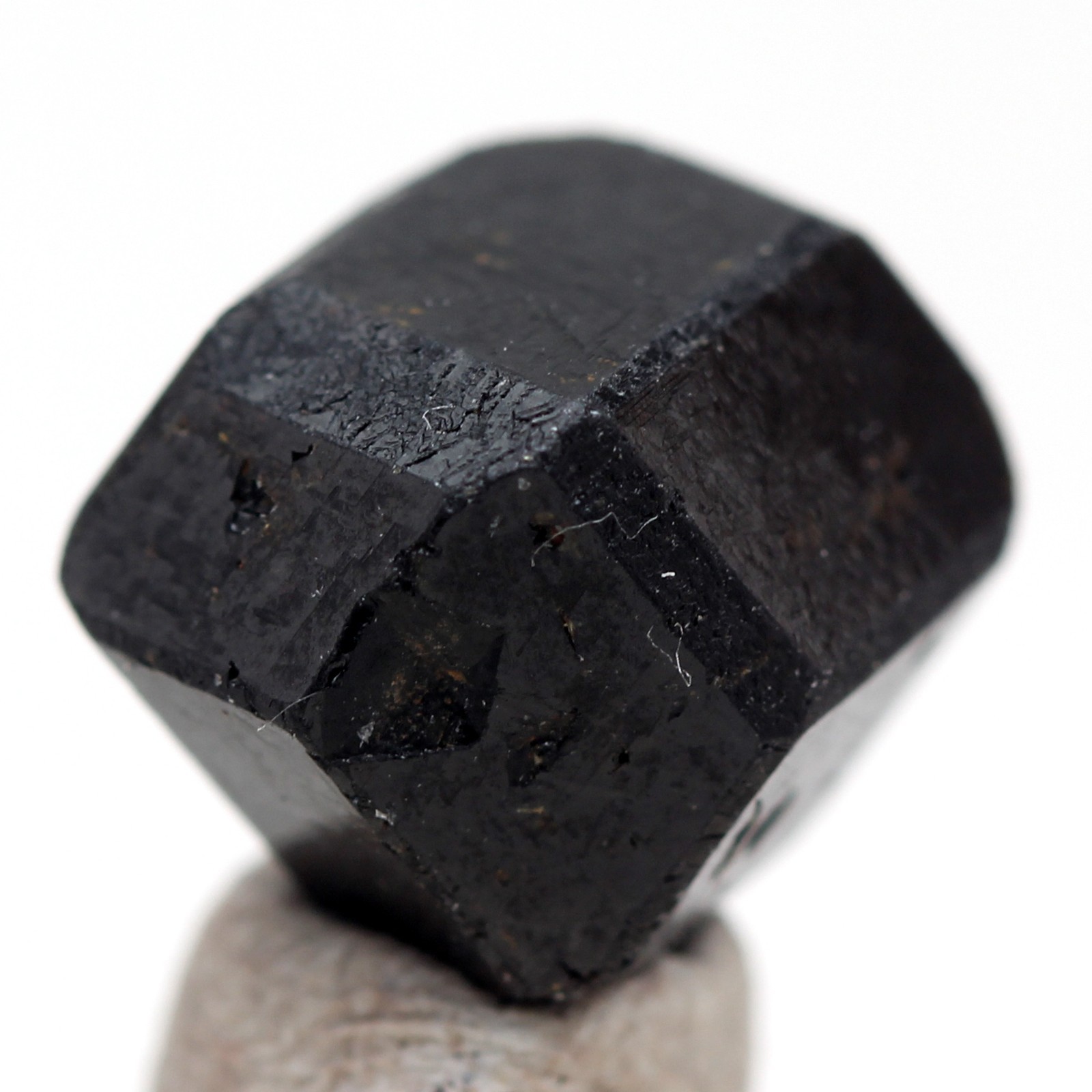 GARNET ANDRADITE Crystal Mineral Specimen Melanite Black Natural Authentic MALI