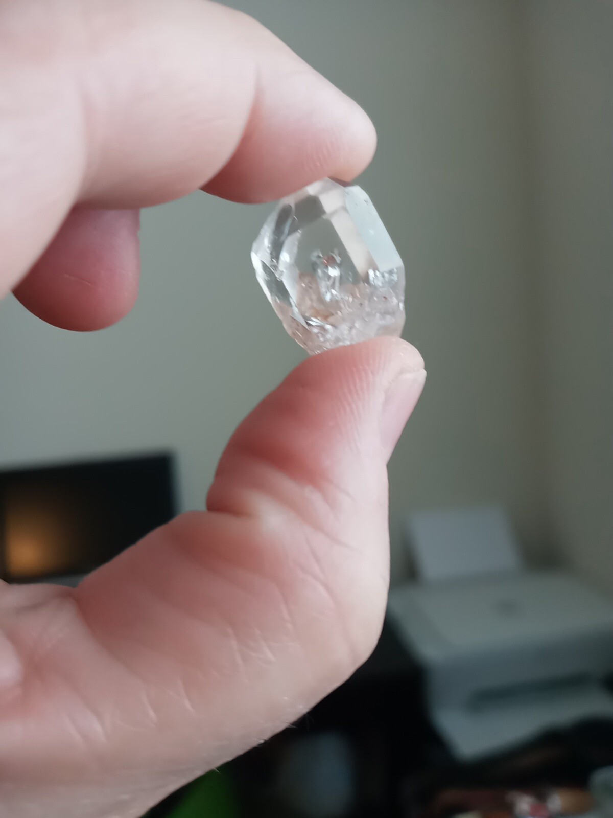 GORGEOUS RARE AAA GRADE HERKIMER DIAMOND QUARTZ NATURAL ANGEL PORTAL CRYSTAL