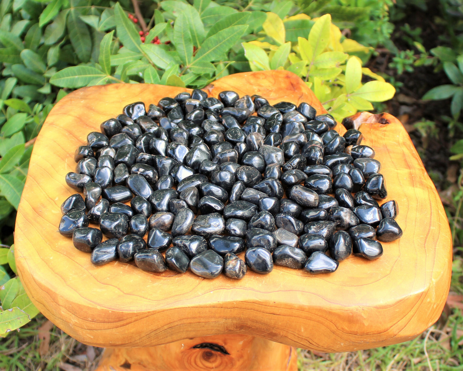 1/4 lb Bulk Lot Black Onyx Tumbled Stone Crystal Healing Gemstone Reiki 4 oz