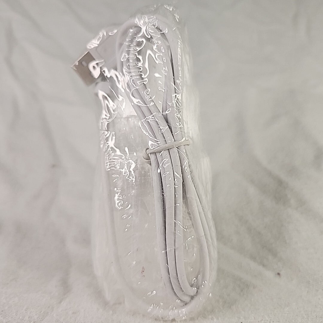 Selenite Lamp Crystal Gemstone Tower Point Lamp W/ USB LED Light Healing 5″ NEW