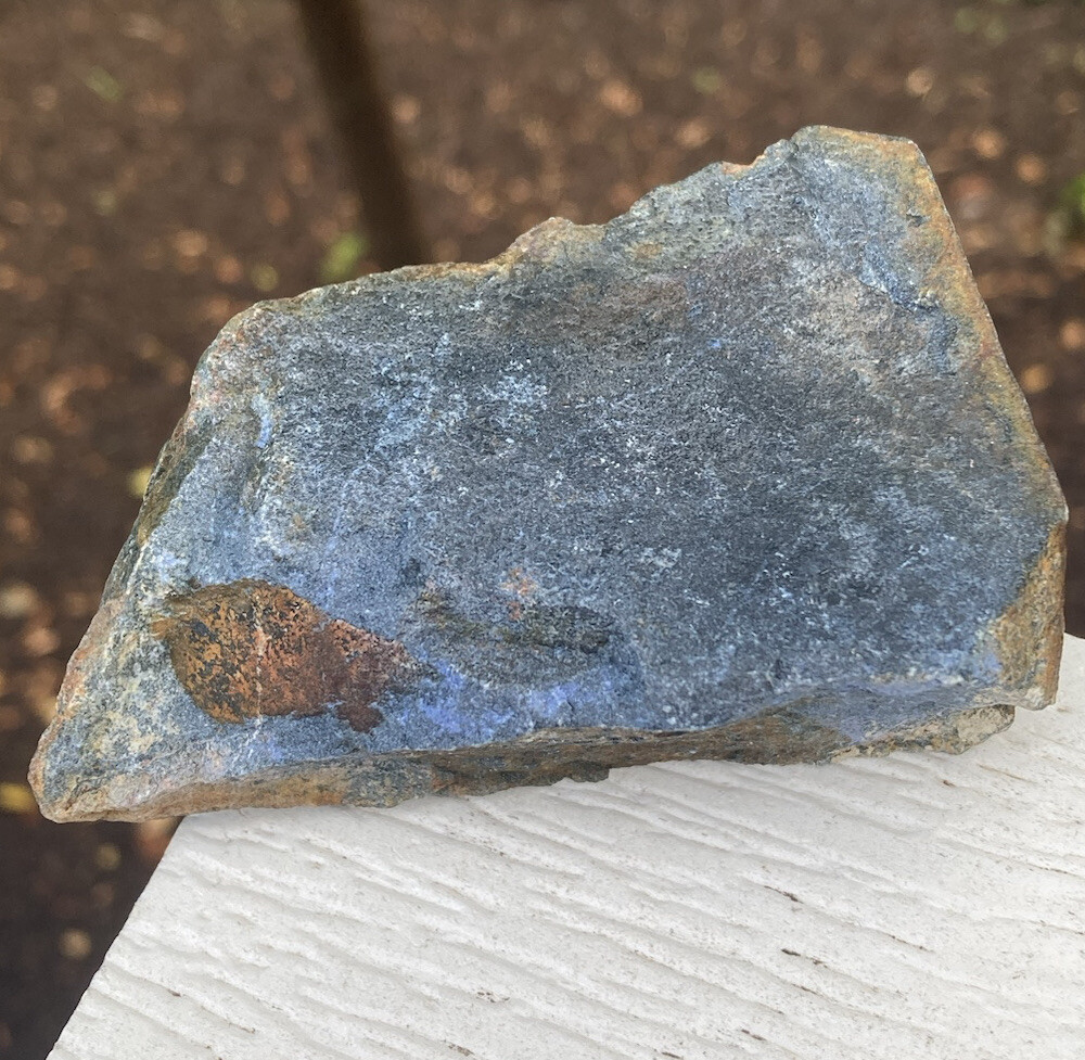 206g BLUE DUMORTIERITE Natural Raw Gem Healing Crystal MAZOWE MOZAMBIQUE 3.66”