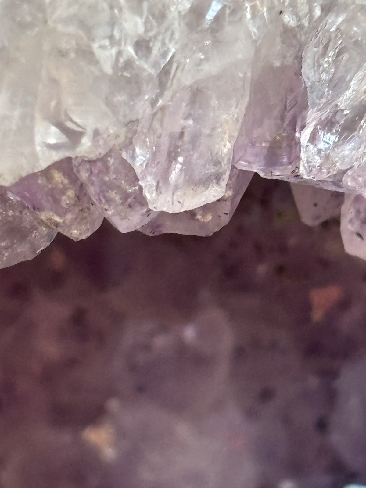 Large Natural Amethyst Crystal Geode Cluster Uruguay/Brazil Origin