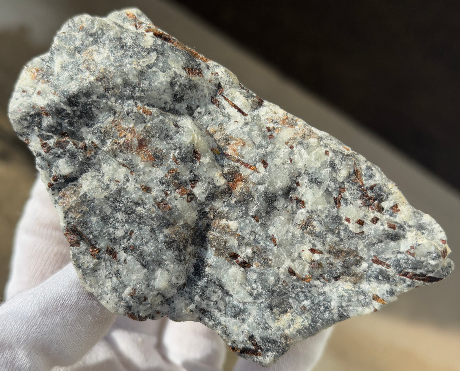 USA SALE SEE VIDEO 4″ 309g 2/3LB AUTHENTIC ASTROPHYLLITE ROUGH SPECIMEN LAPIDARY