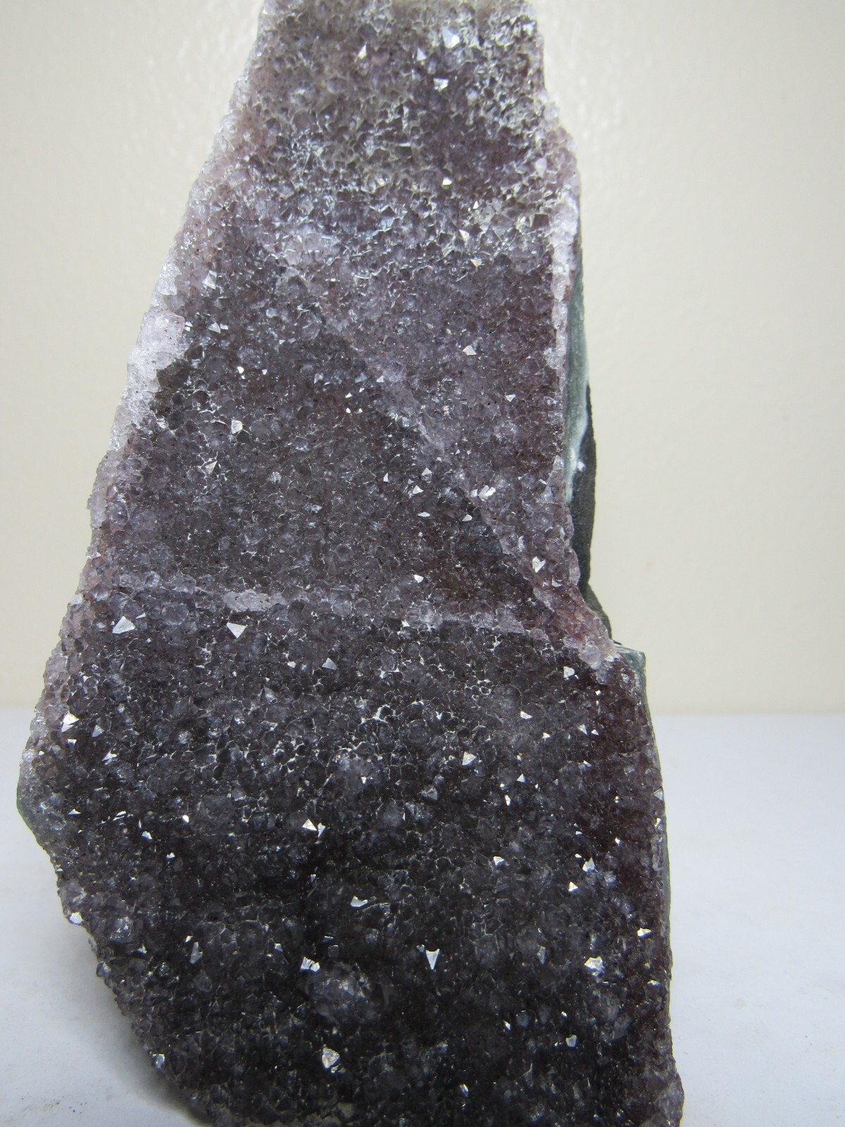 Natural Amethyst Crystal Cluster Freeform From Brazil 423g / 4.51″ Dark Purple!