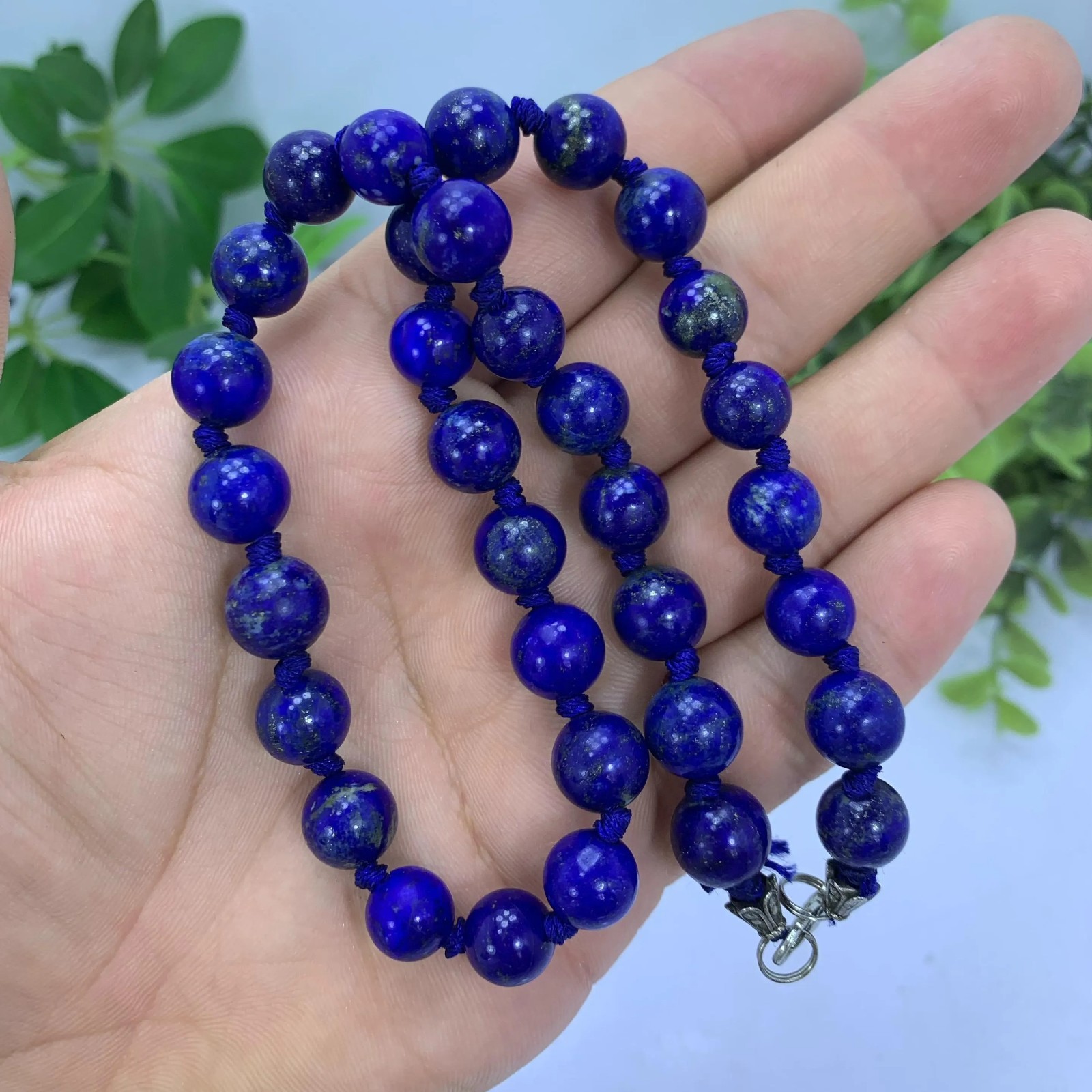 Lapis Lazuli Blue Beads Strand, Lapis Lazuli Polished Beads Strand, Afghanistan