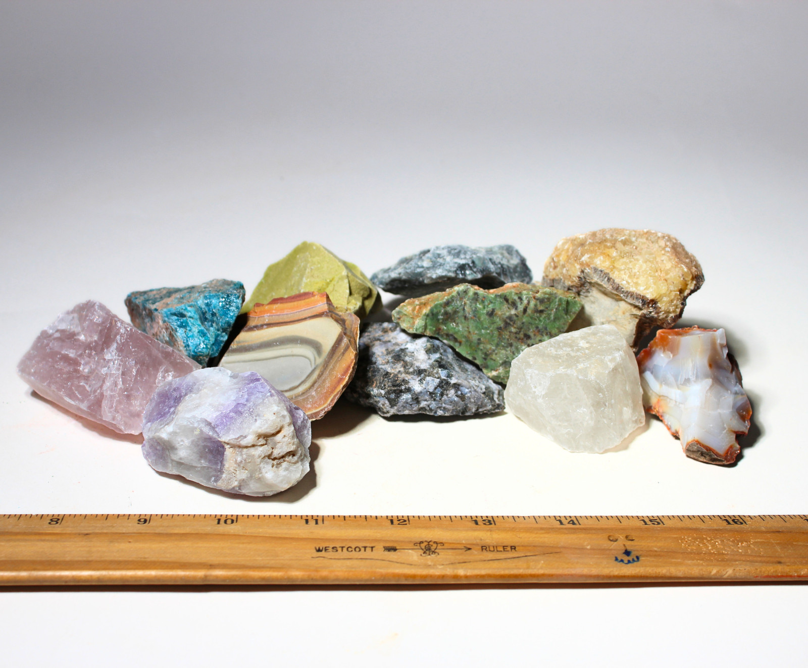 Madagascar Mix -Large 2″ – 3″ Rough Rocks for Tumbling – Bulk Wholesale 1LB
