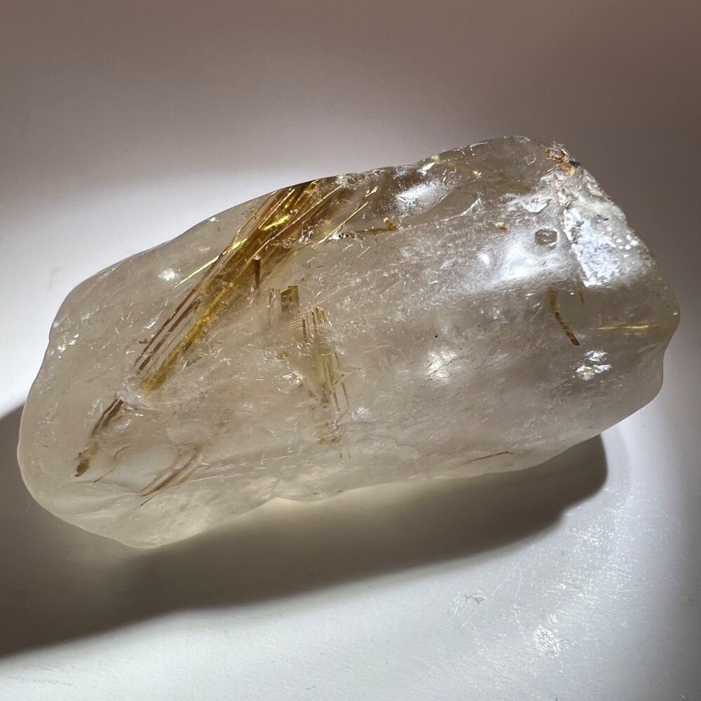 Golden Rutilated Quartz Crystal Freeform