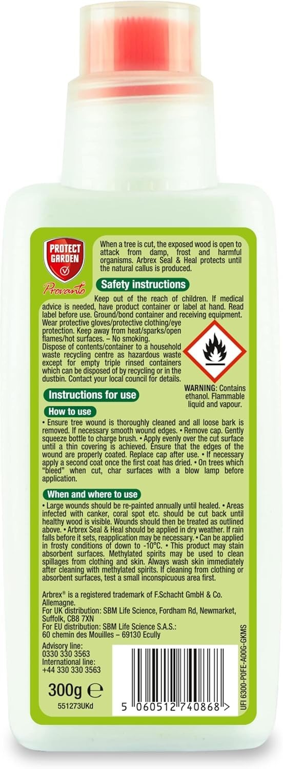 Provanto – Arbrex Seal and Heal, 300G – Natural Solution, Sealing Pruning Cuts &