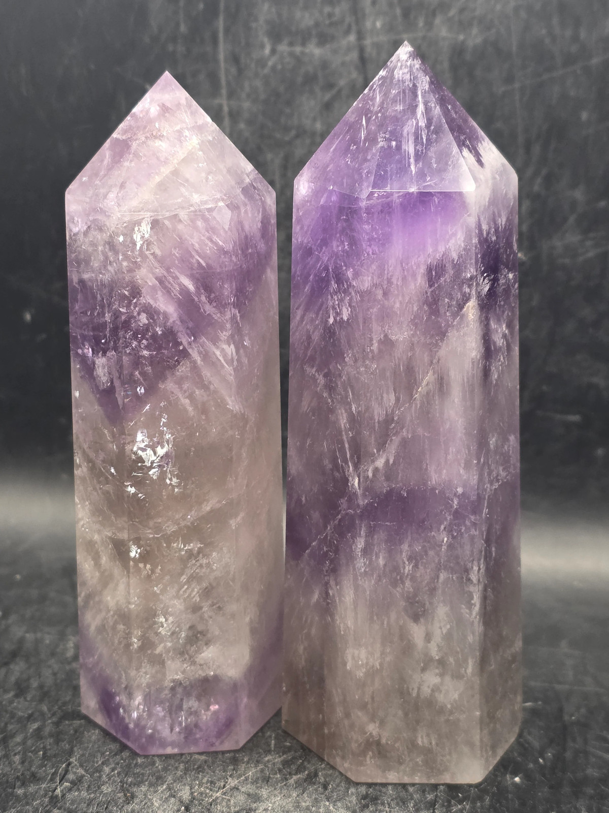 Large Amethyst tower! 7 ounces, 4.3 inches tall