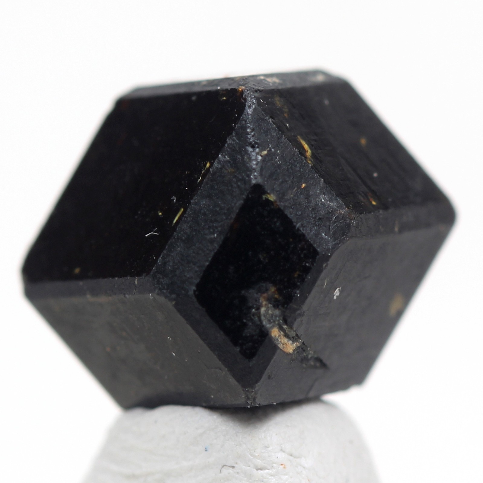GARNET ANDRADITE Crystal Mineral Specimen Melanite Black Natural Authentic MALI
