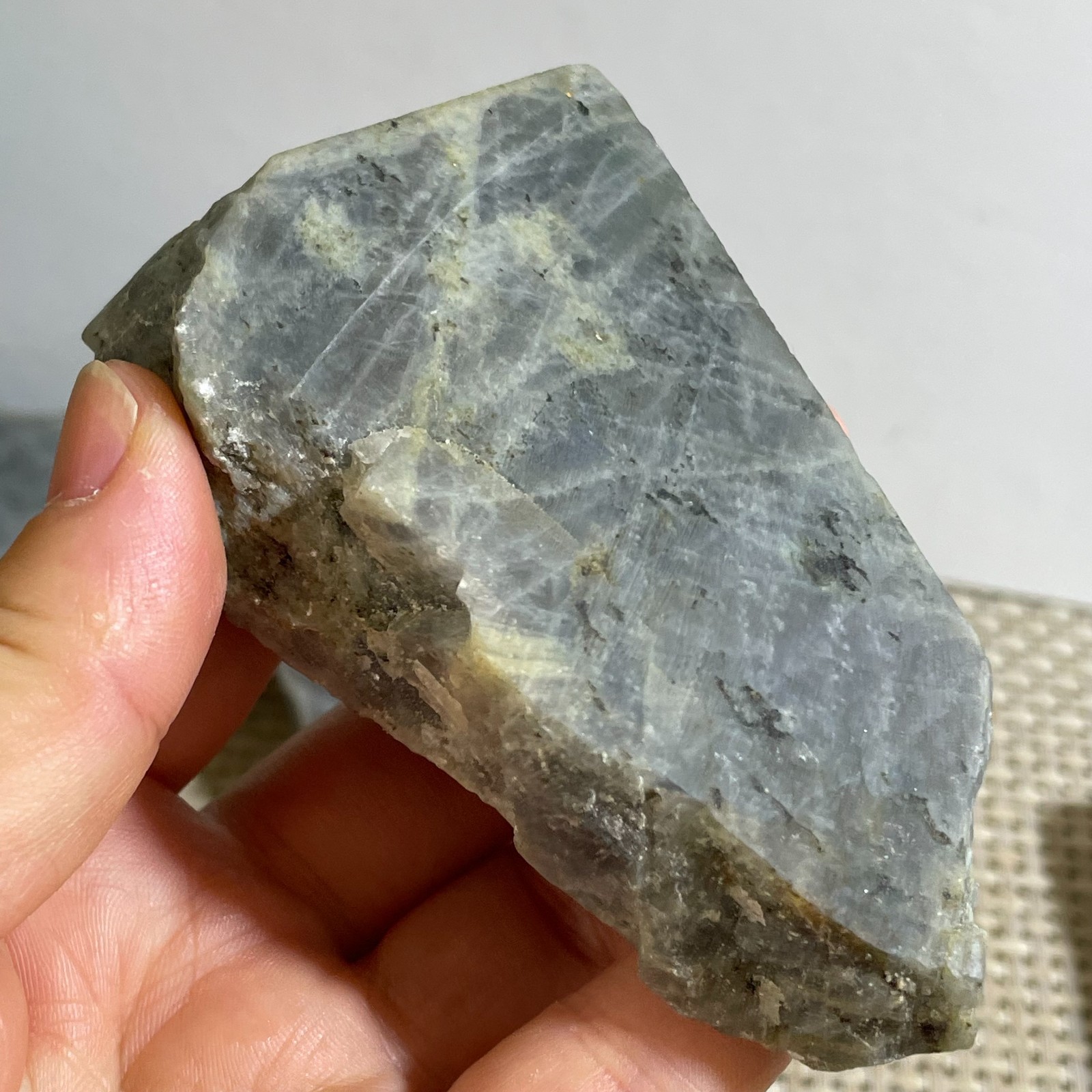 Natural Labradorite Crystal gemstone rough original Specimen 155g