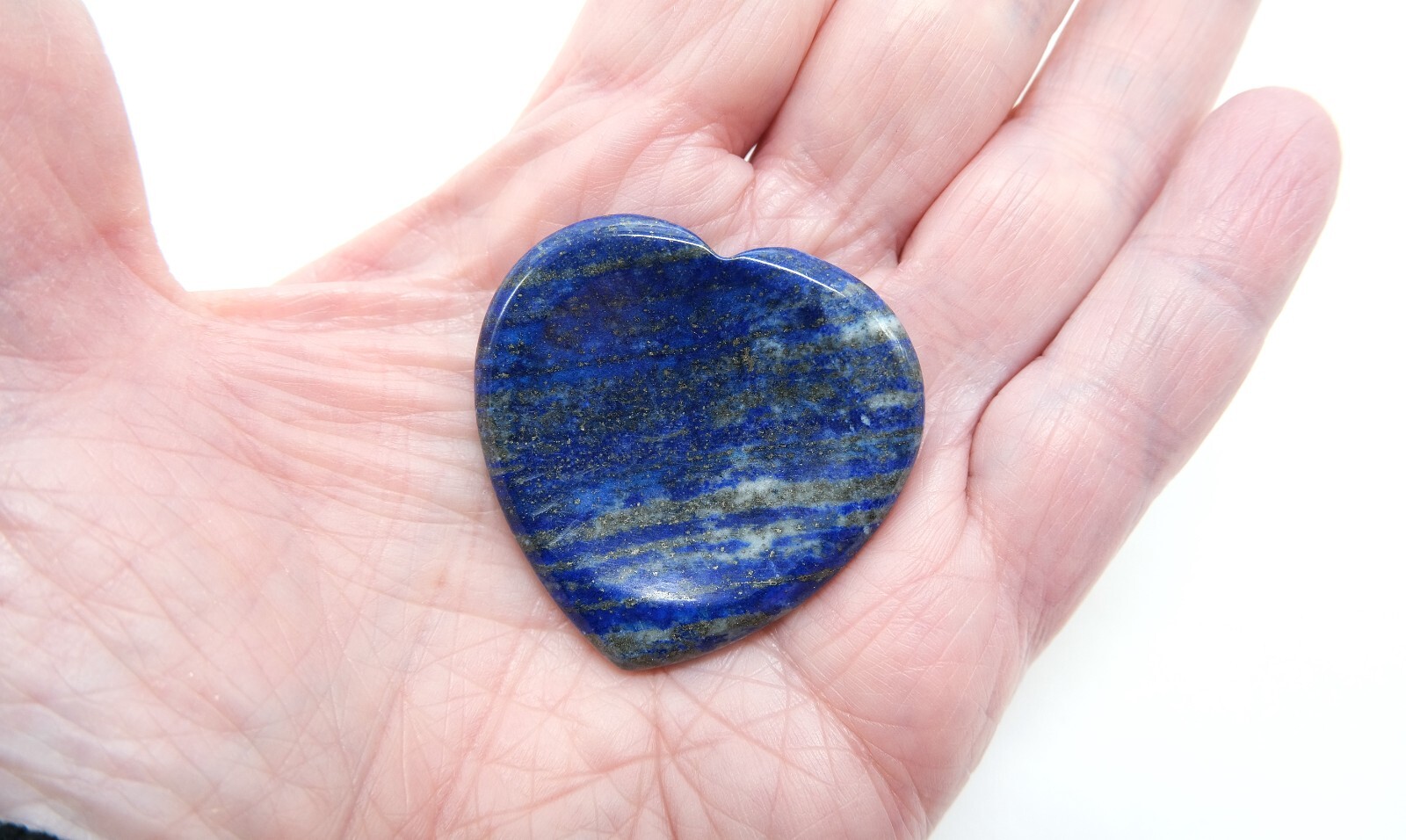 Various Heart Shaped Worry Stones