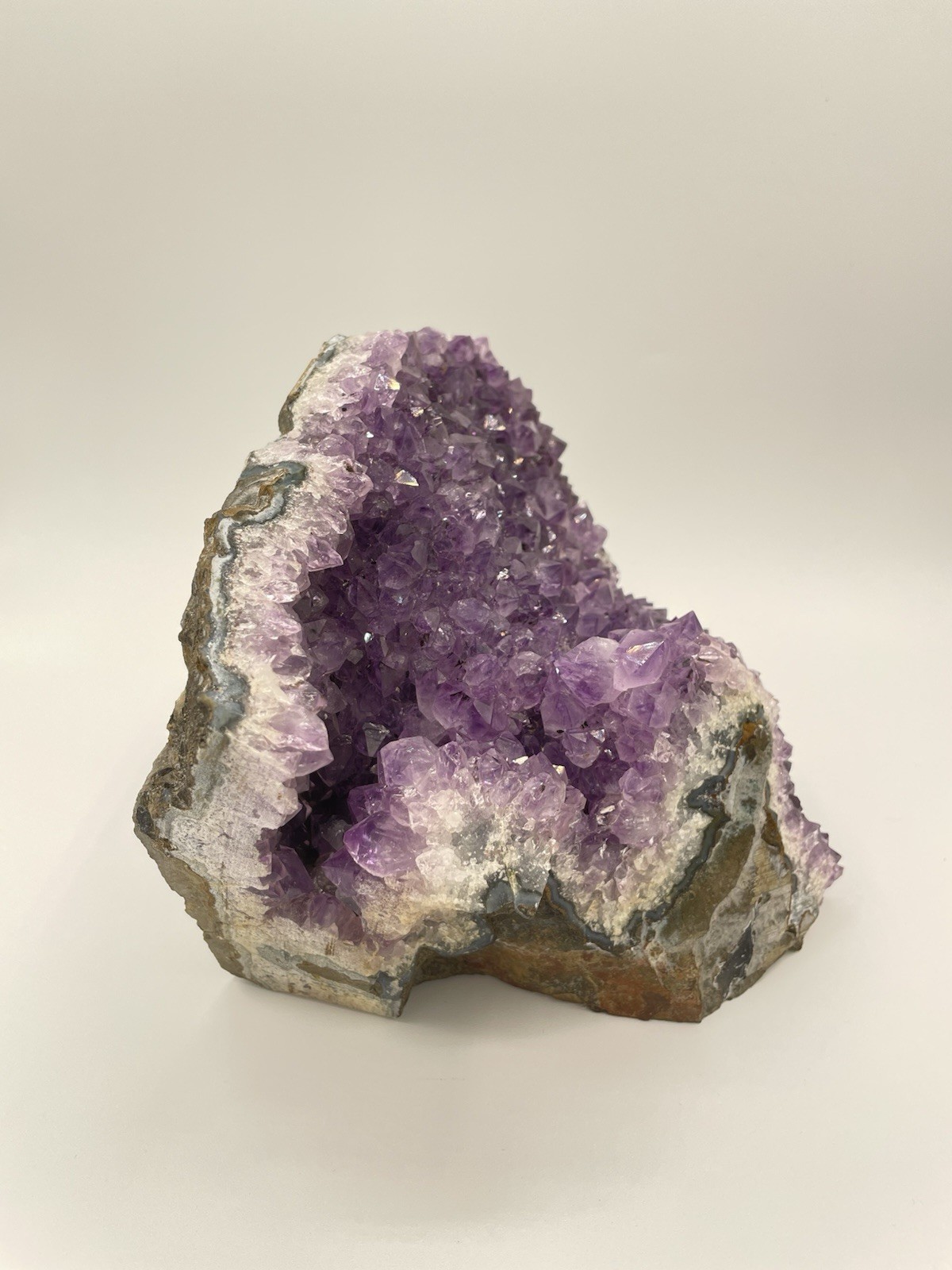 Amethyst Crystal Cluster Purple 6.5 Lbs