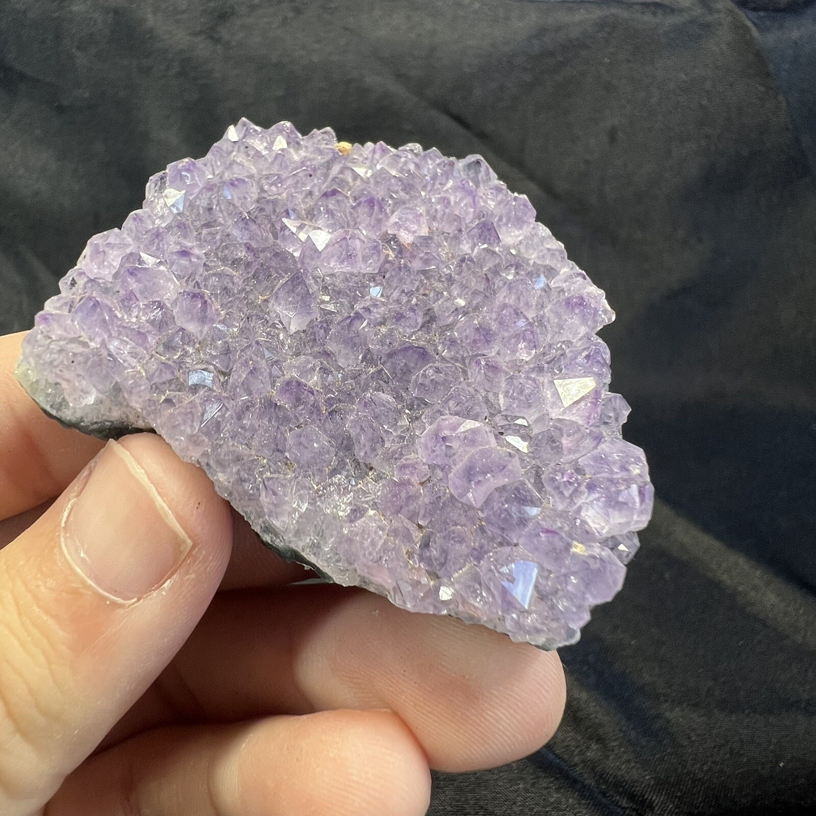 Amethyst Quartz Crystal Cluster from Uruguay