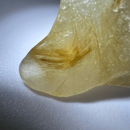 Golden Rutilated Quartz Crystal Freeform