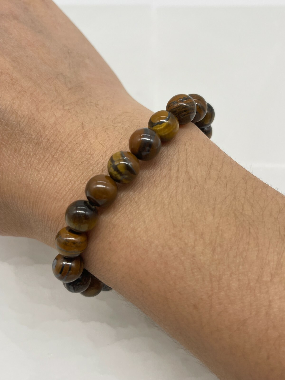 Grade A++ Tiger Eye Crystal Bead Bracelet 8mm, Genuine Gemstone, Wholesale Lot