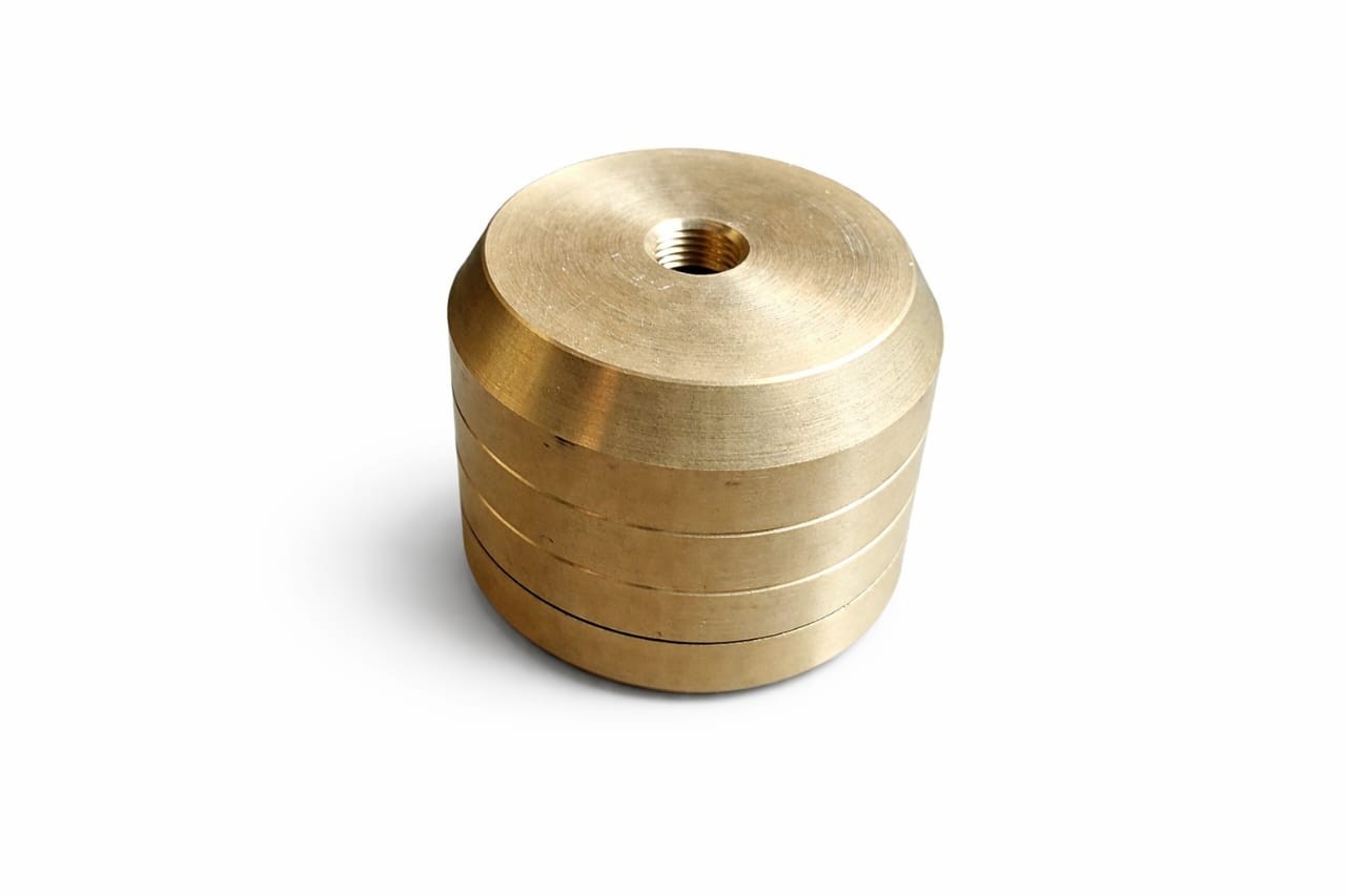 Brass Cluster Body Large With Cap Without Side Hole