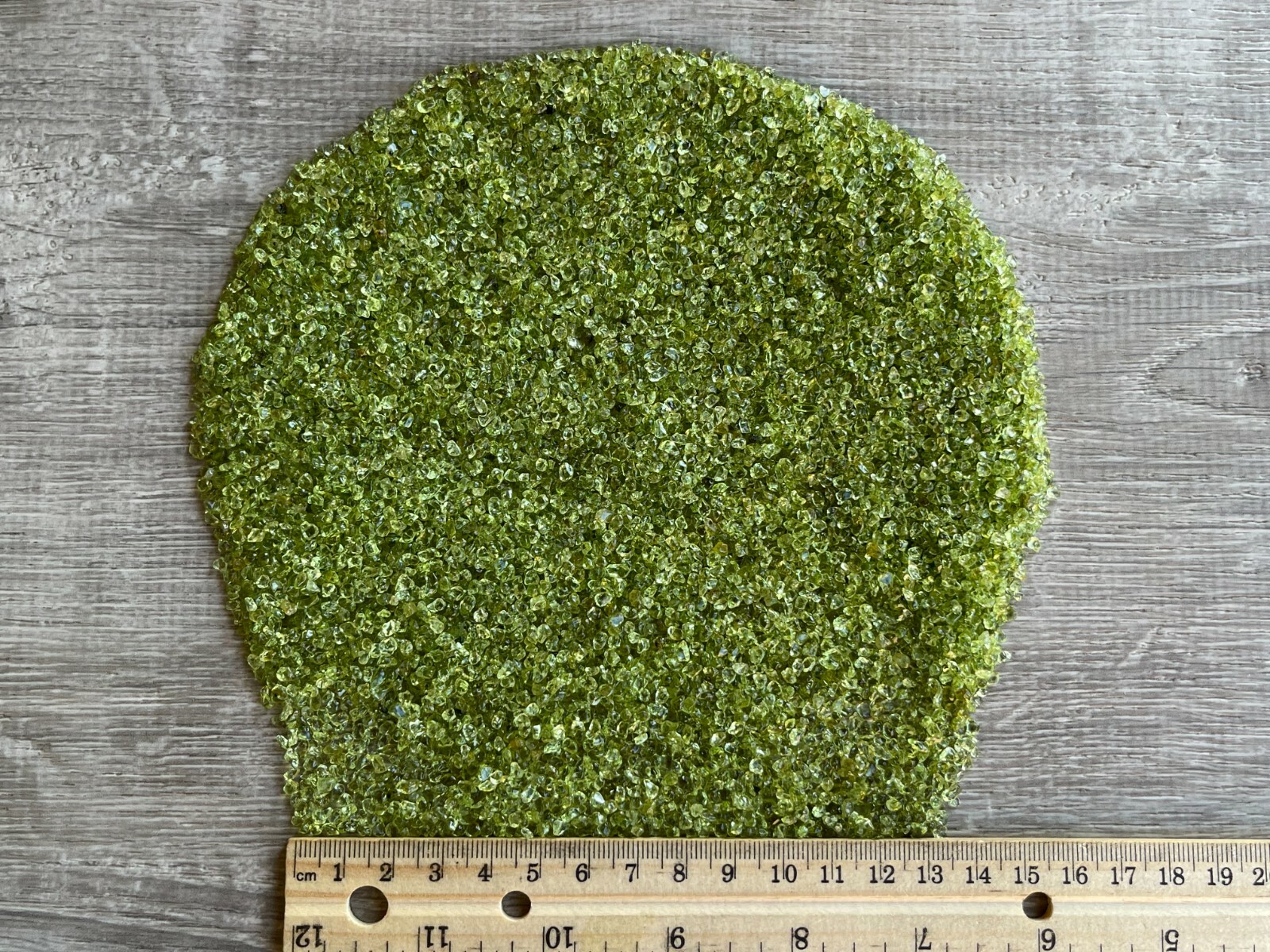 Grade A++ Peridot Semi Tumbled Gemstone Mini Chips 2 – 3 mm, Wholesale Bulk Lot